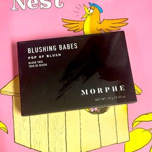 BNIB Morphe Blushing Babes Pop of Blush Blush Trio